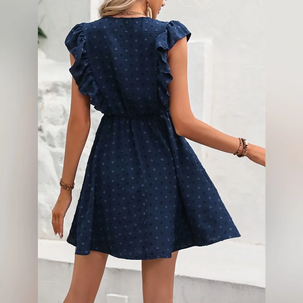 Change The Melody Mini Navy Blue Dress - Picture 2 of 5